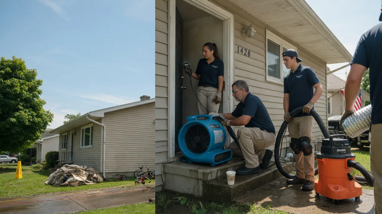 Water Damage Restoration in Cordova, NC near me